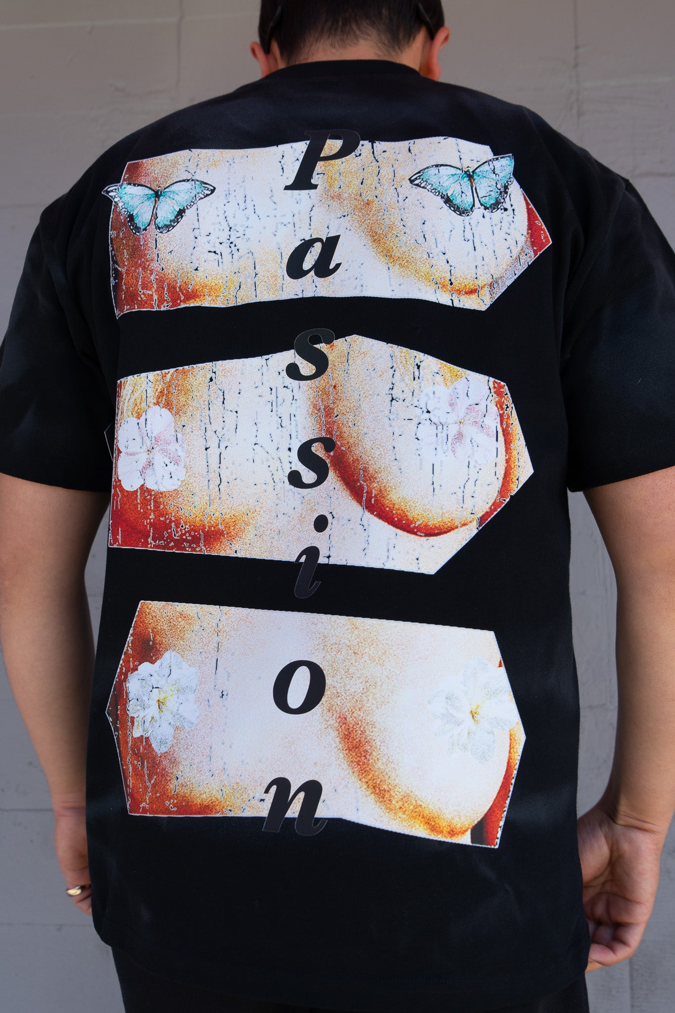 Girls Of Summer Oversized Tee (Black)