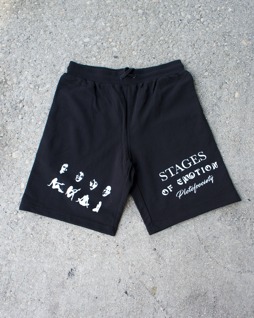 Stages Of Emotion Shorts (Black)