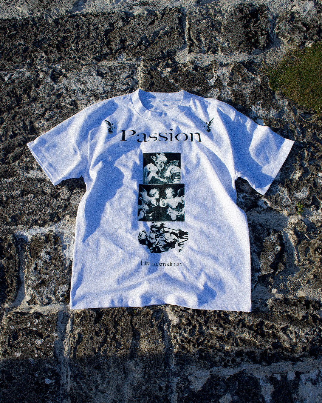 Extraordinary Life” Angel Streetwear Tee – Plotofsociety