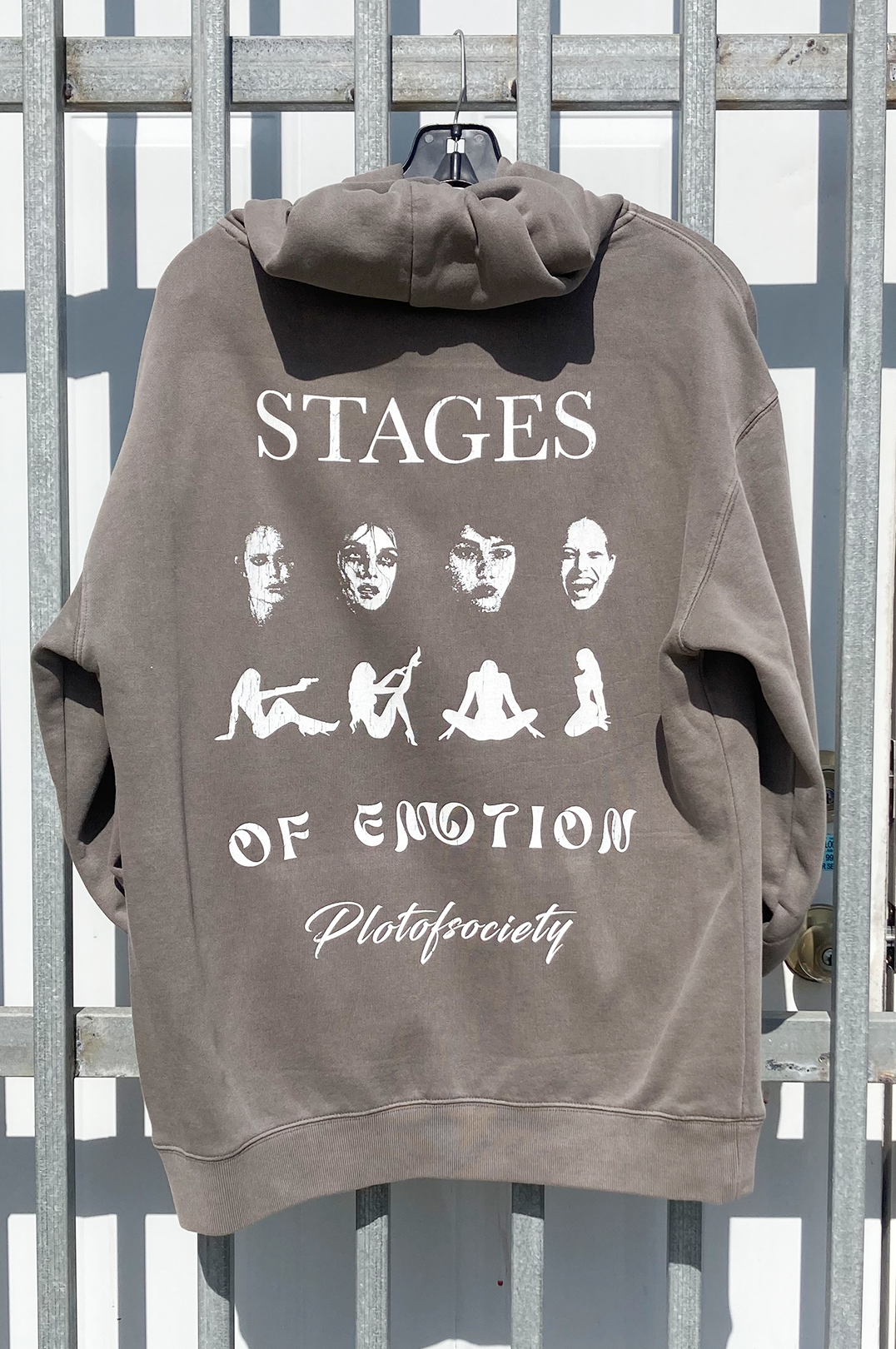 Stages Of Emotion Hoodie (Grey)