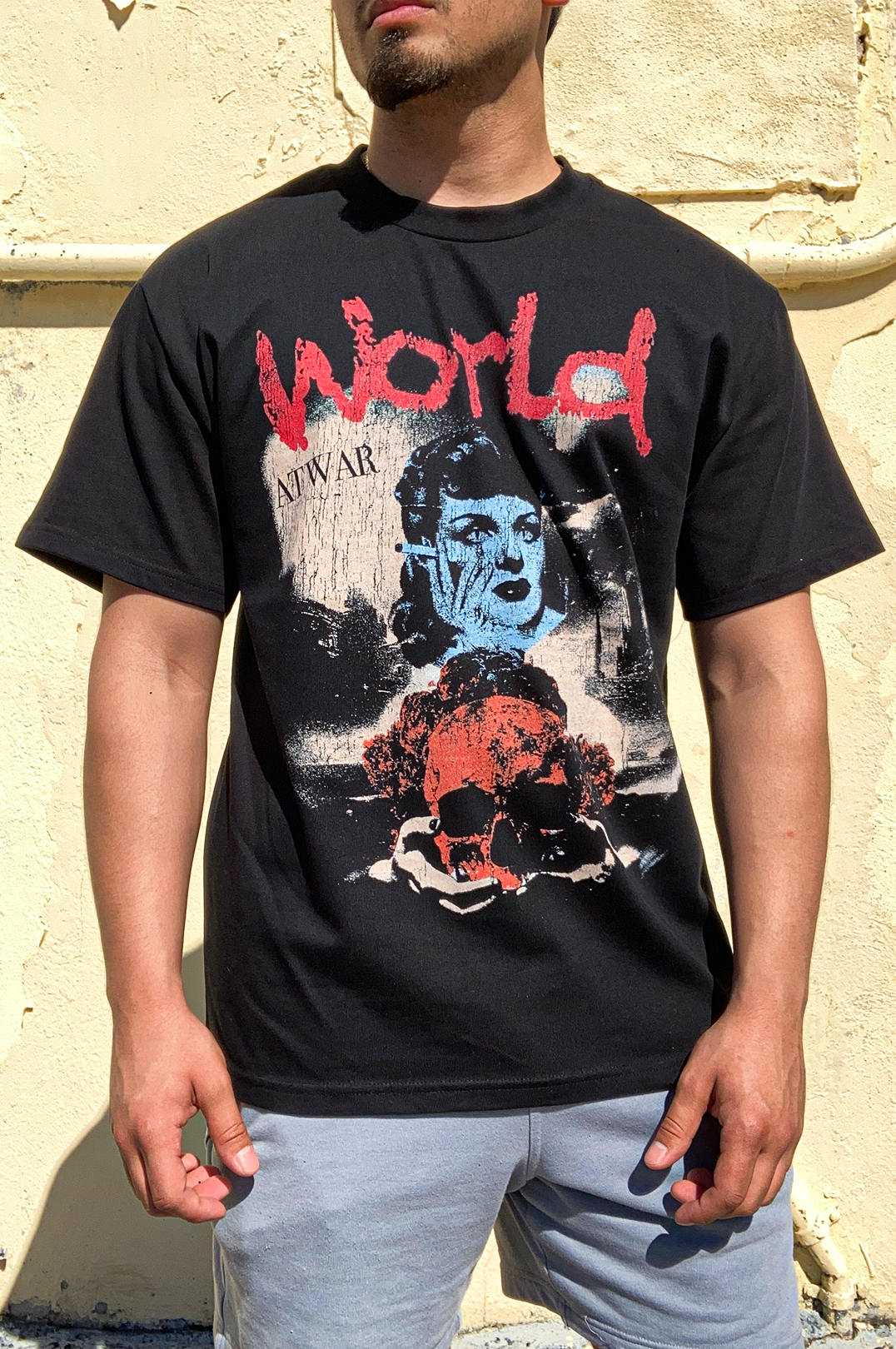 World At War Oversized Tee (Black)
