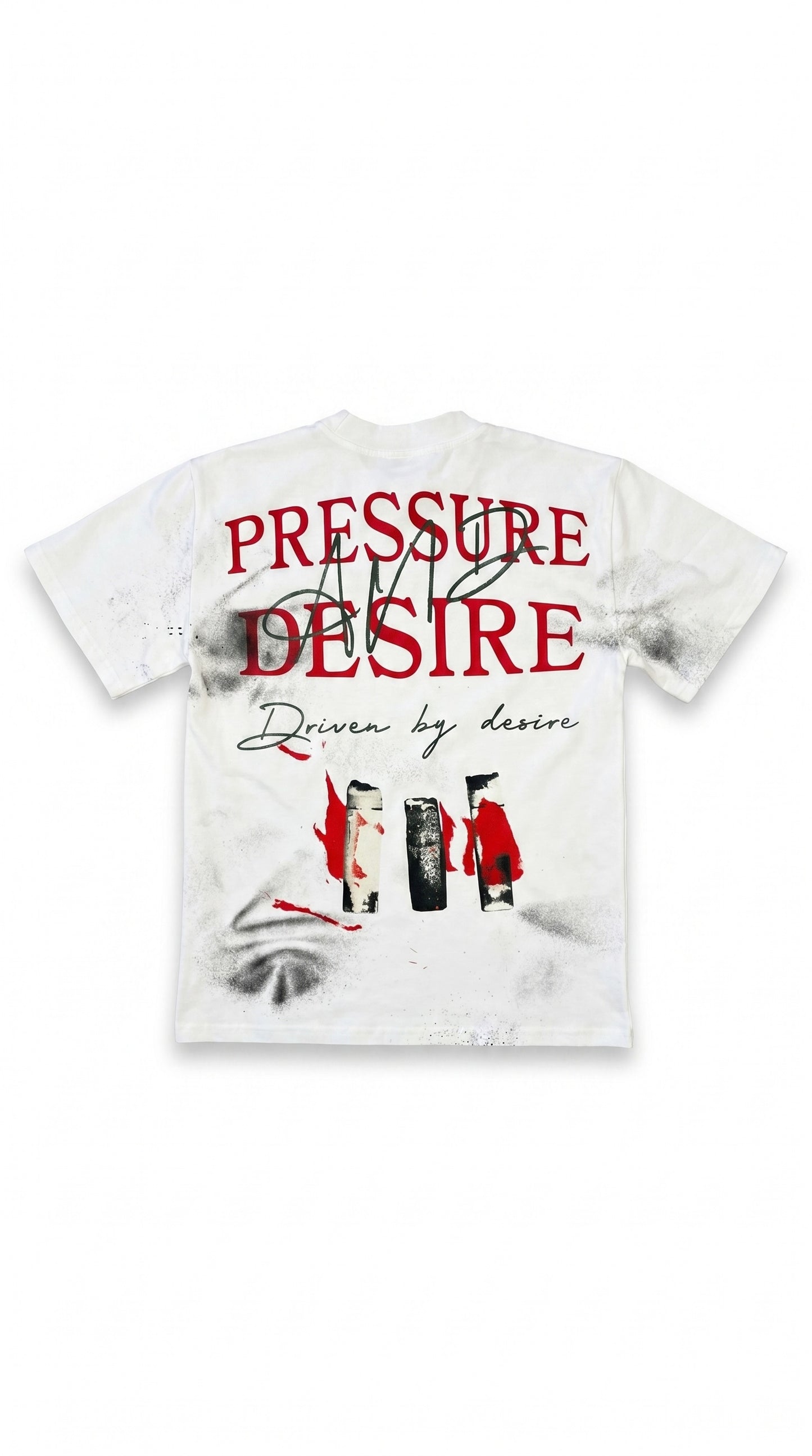 Driven By Desire Tee – White