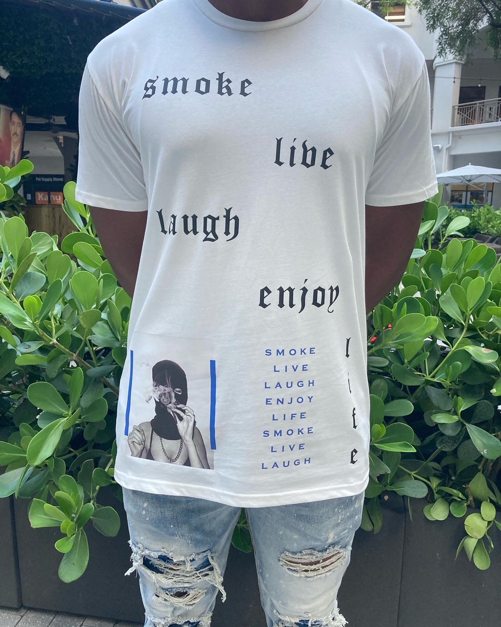 Smoke live laugh enjoy life Tee