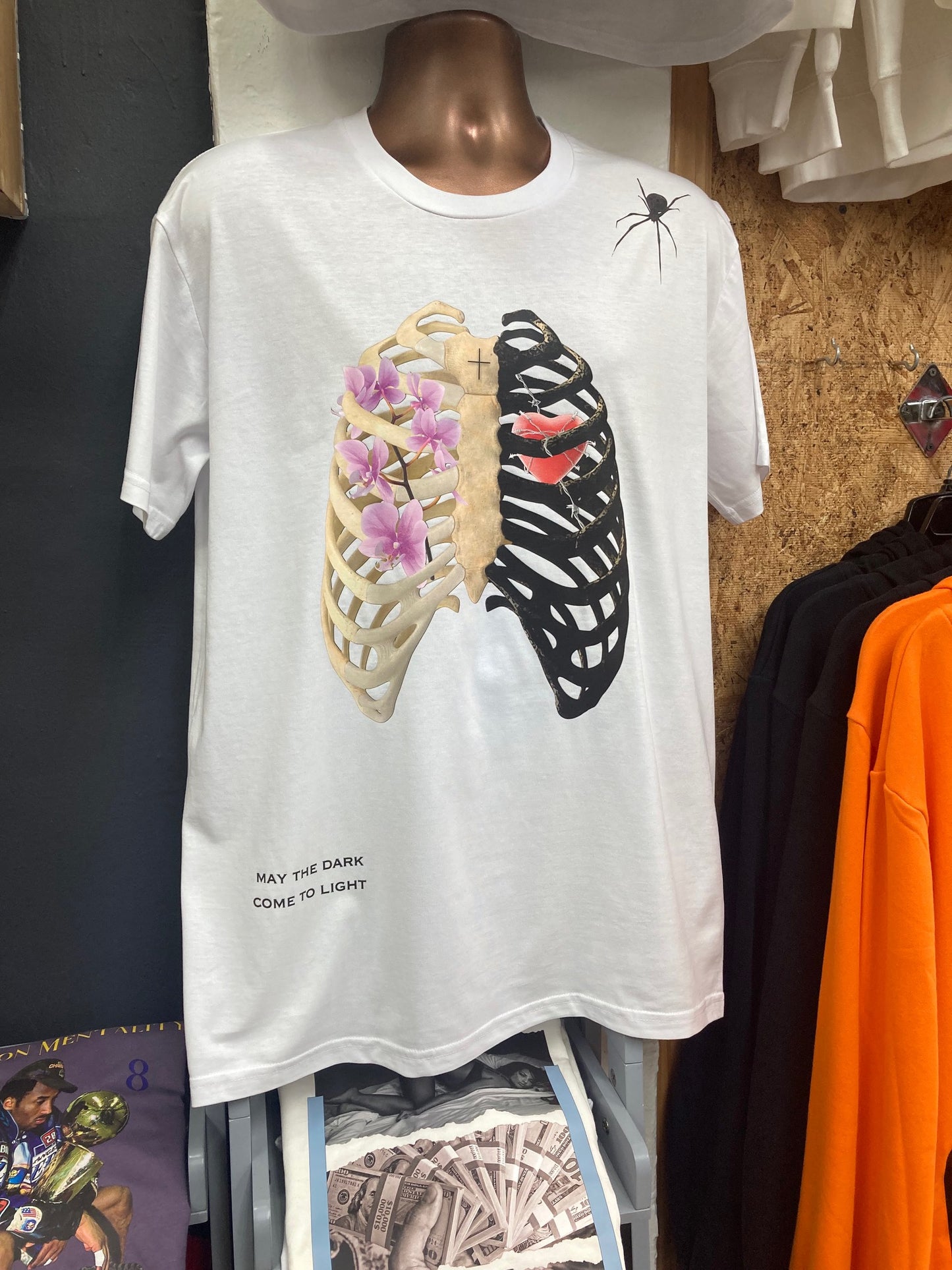 May The Dark Come To Light (White)