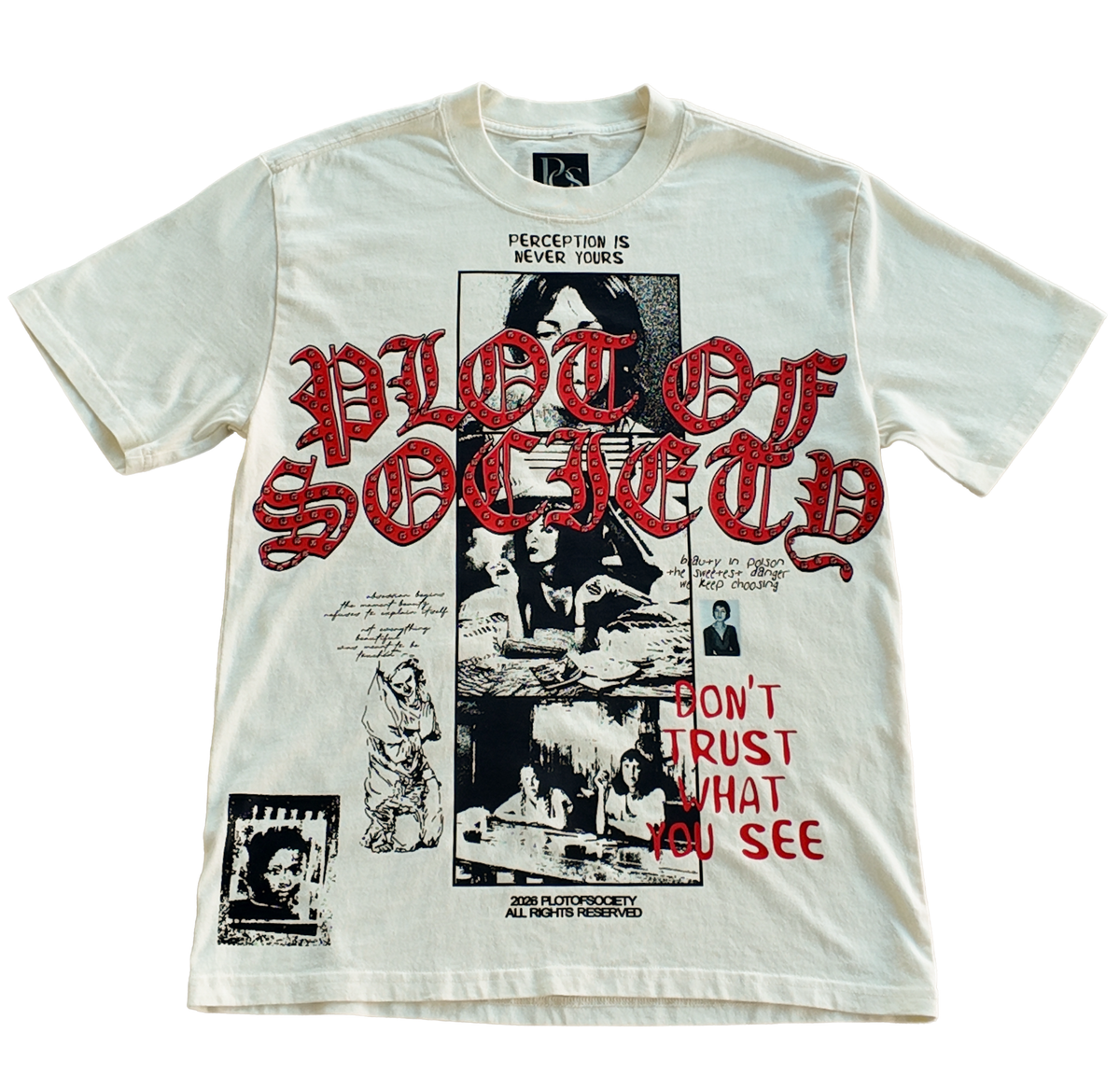 Perception 2026 Plotofsociety Tee | Natural