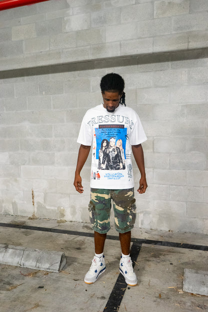 Pressure Builds The Story Tee - (White)