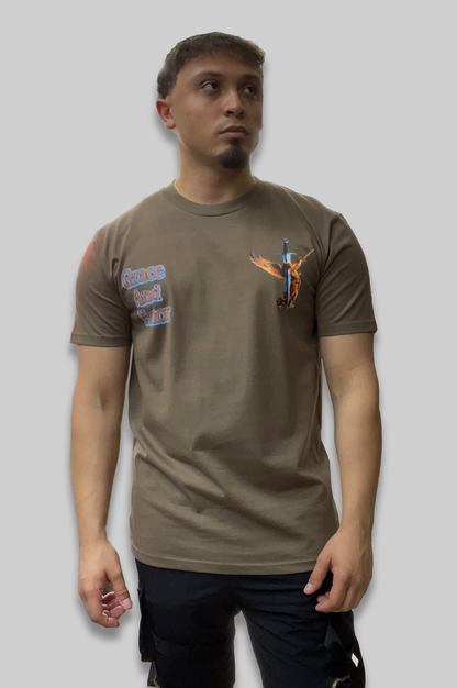 Grace And Honor Tee (Brown)