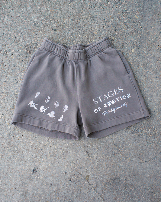 Stages Of Emotion Shorts (Grey)