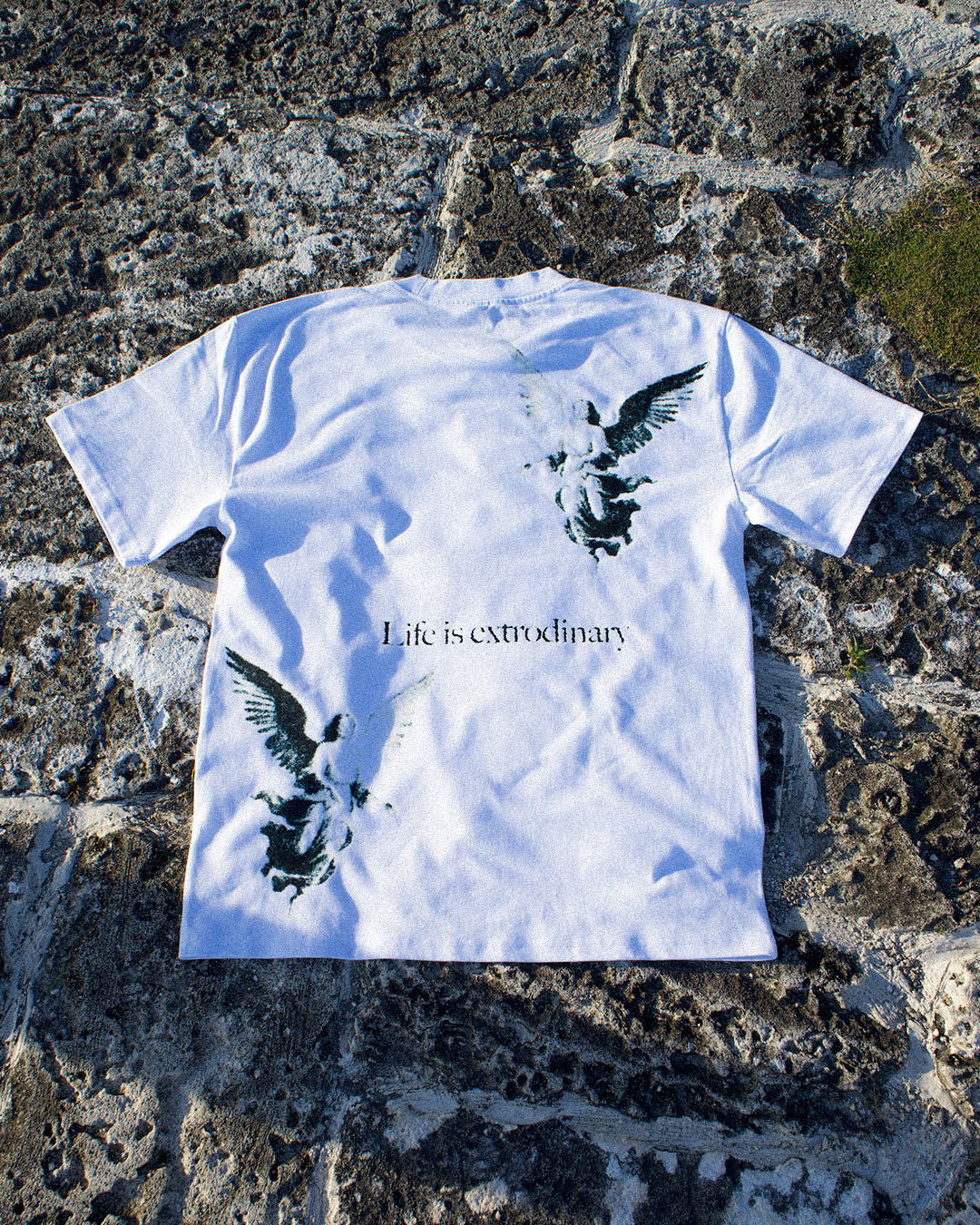 “Extraordinary Life” Angel Streetwear Tee