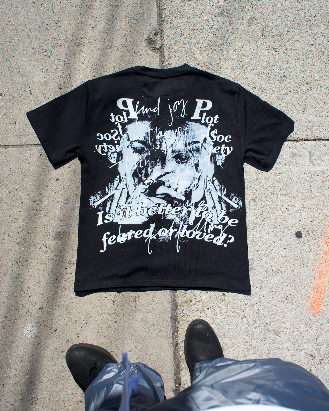 Is It Better To Be Feared Or Loved Oversized Tee