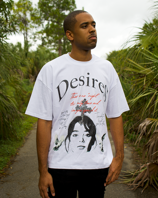 Thankful & Grateful Desires Oversized Tee