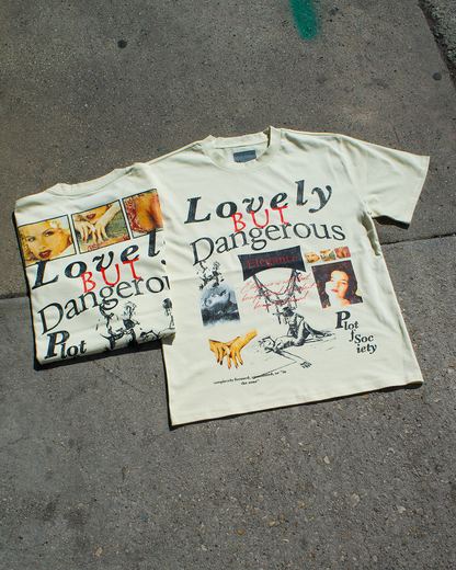 Lovely But Dangerous Oversized Tee