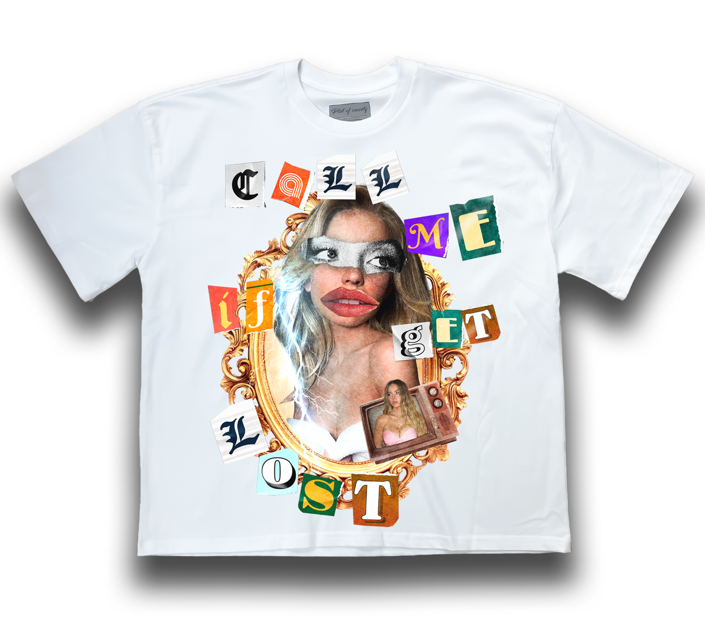 Call Me IF You Get Lost Oversized Tee
