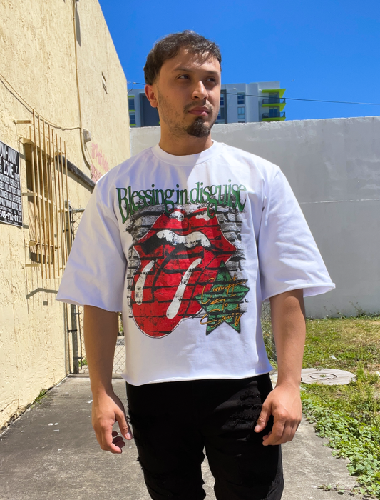 Blessing In Disguise Crop Tee