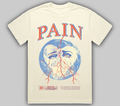 Pain Vintage Oversized Tee