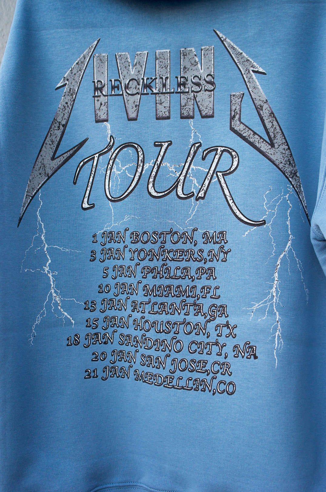 Living Reckless Hoodie (Carolina Blue)