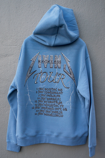 Living Reckless Hoodie (Carolina Blue)