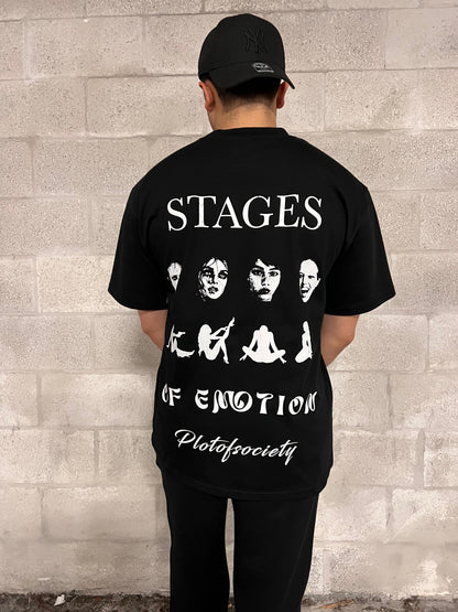 Stages Of Emotion Oversized Tee