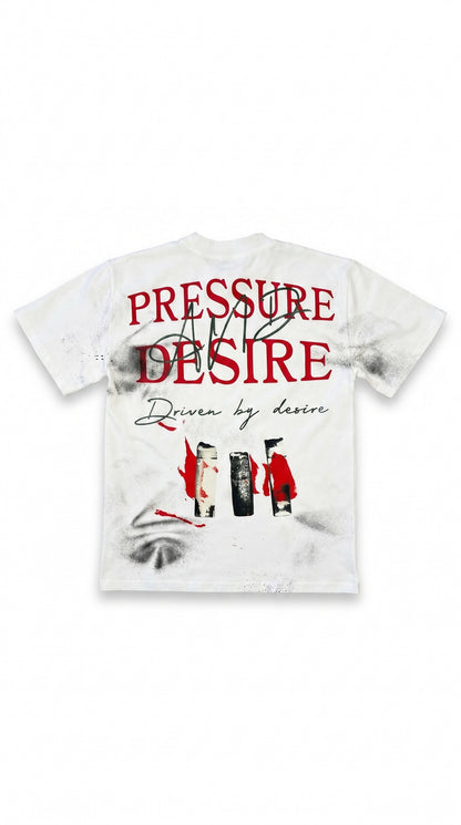 Driven By Desire Tee – White
