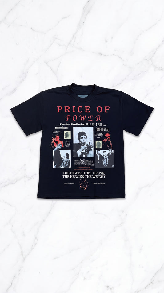 Price Of Power Tee - (Black)