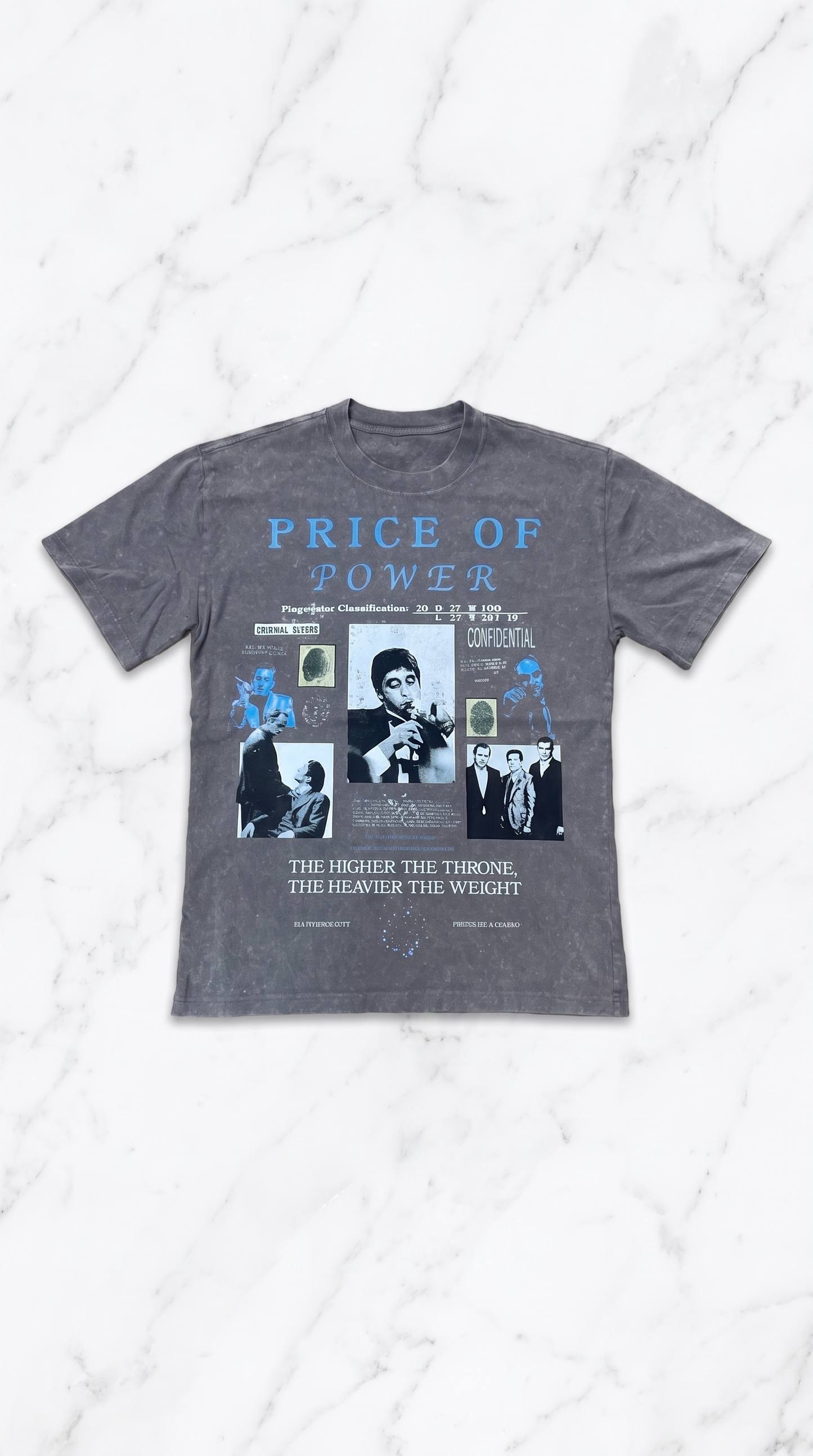Price Of Power Tee - (Grey)