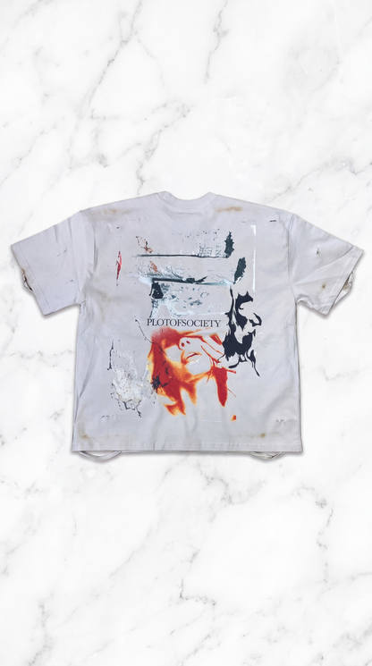 PlotOfSociety Small Moments Distressed Tee