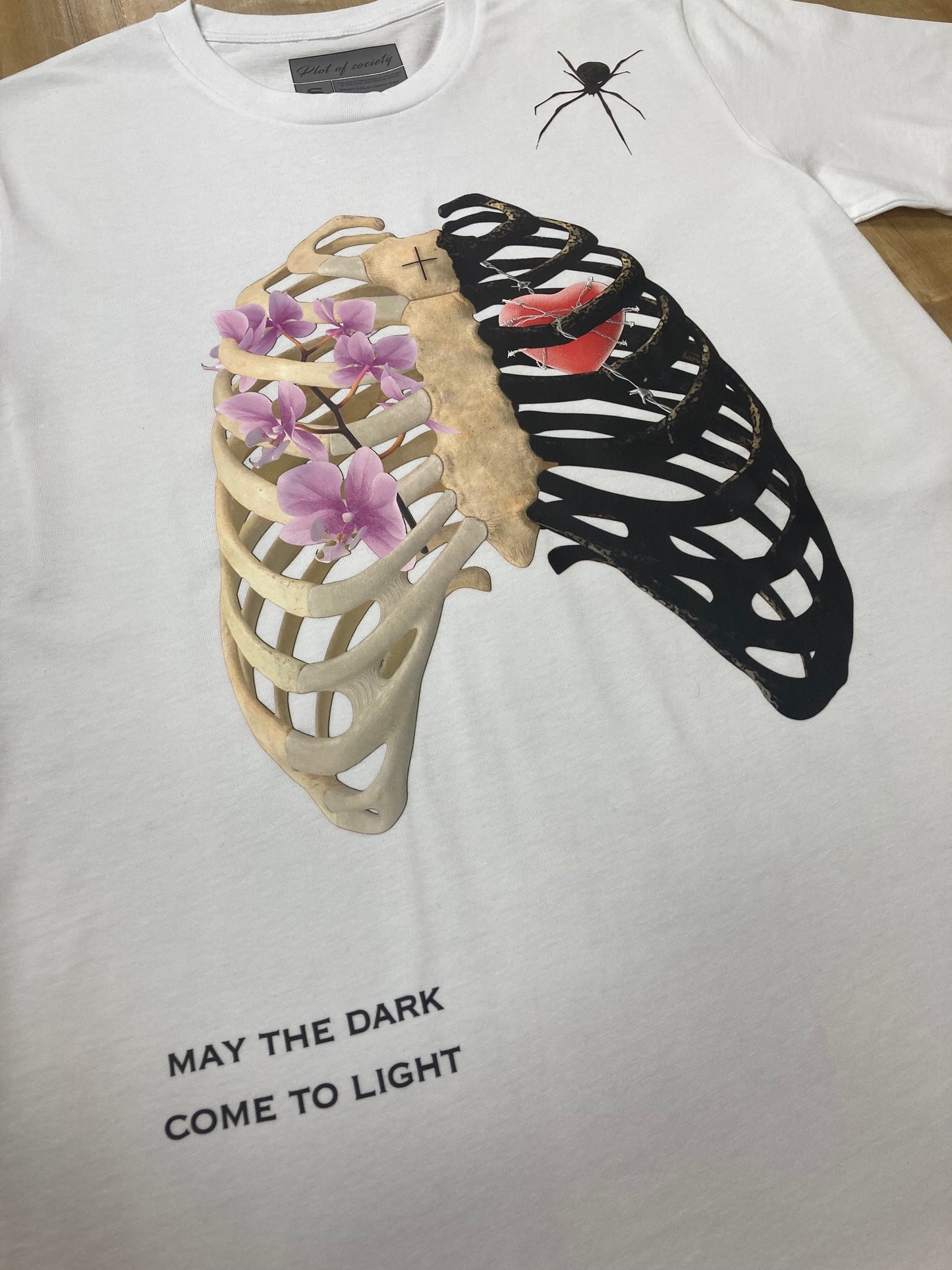 May The Dark Come To Light (White)