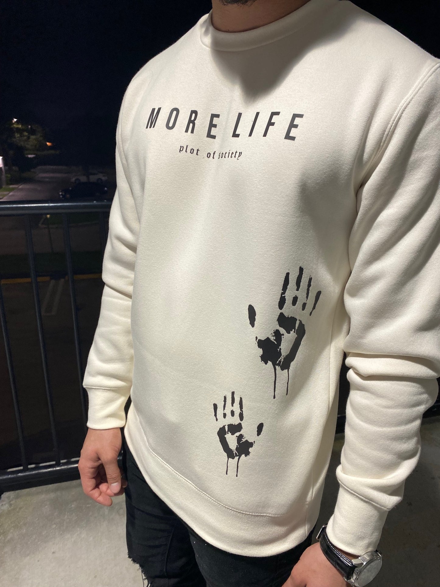 More Life Crewneck (Natural)