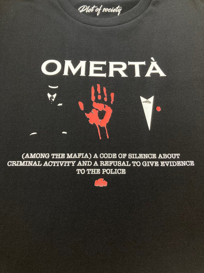 Omerta Long sleeve Tee (Black)