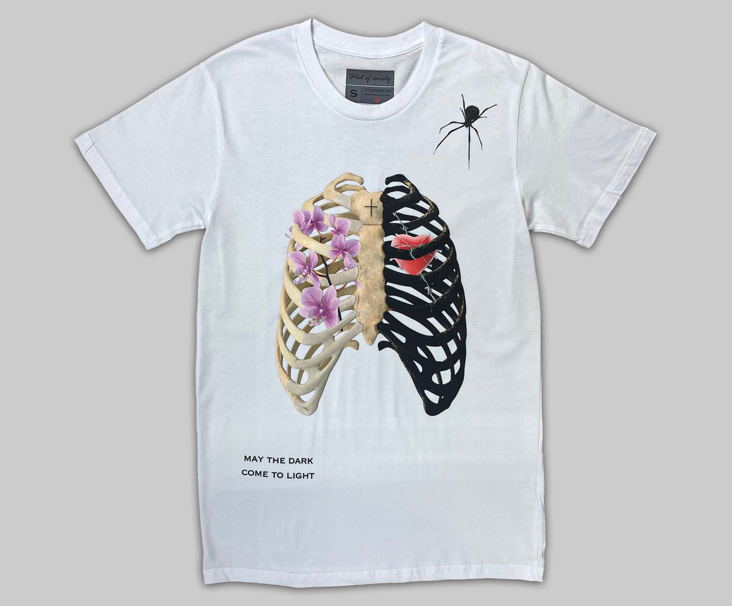 May The Dark Come To Light (White)